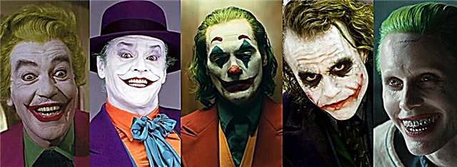 Alle acteurs die de Joker op volgorde speelden
